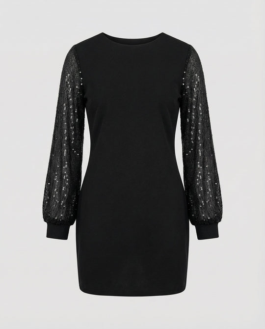 Lässiges Glitzerkleid Damen | EB