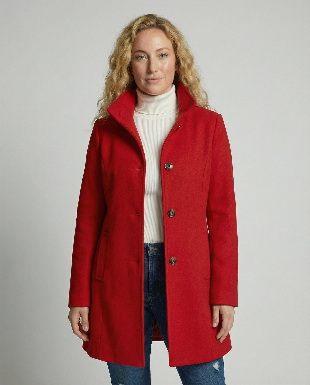 Eleganter Damen Wollmantel | EB
