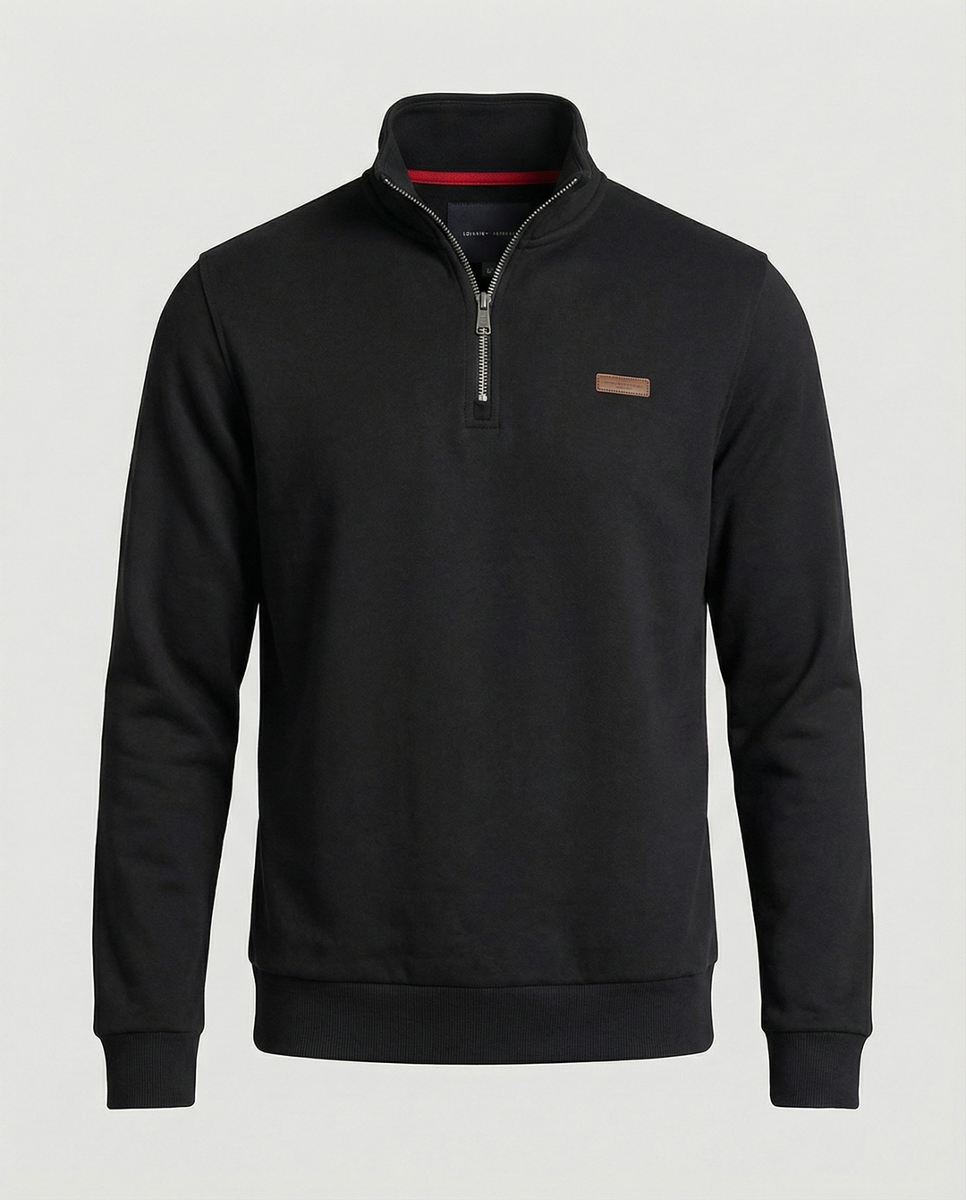 Herren Hochwertiger Fleece-Pullover mit halbem Reißverschluss EB