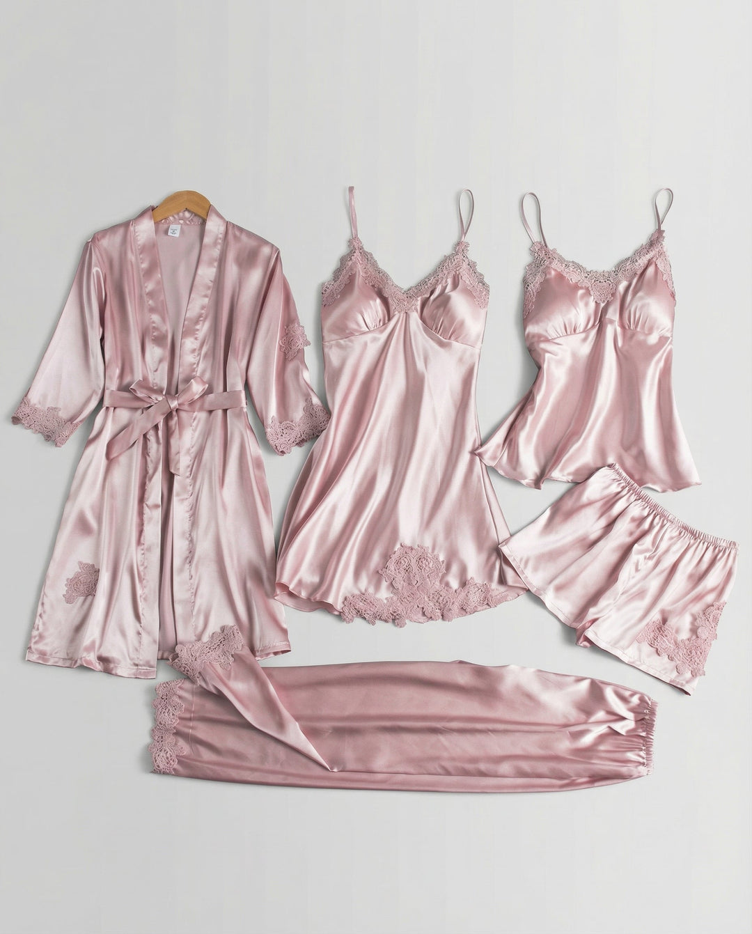 Luxuriöses Seiden Pyjama Set Damen | EB