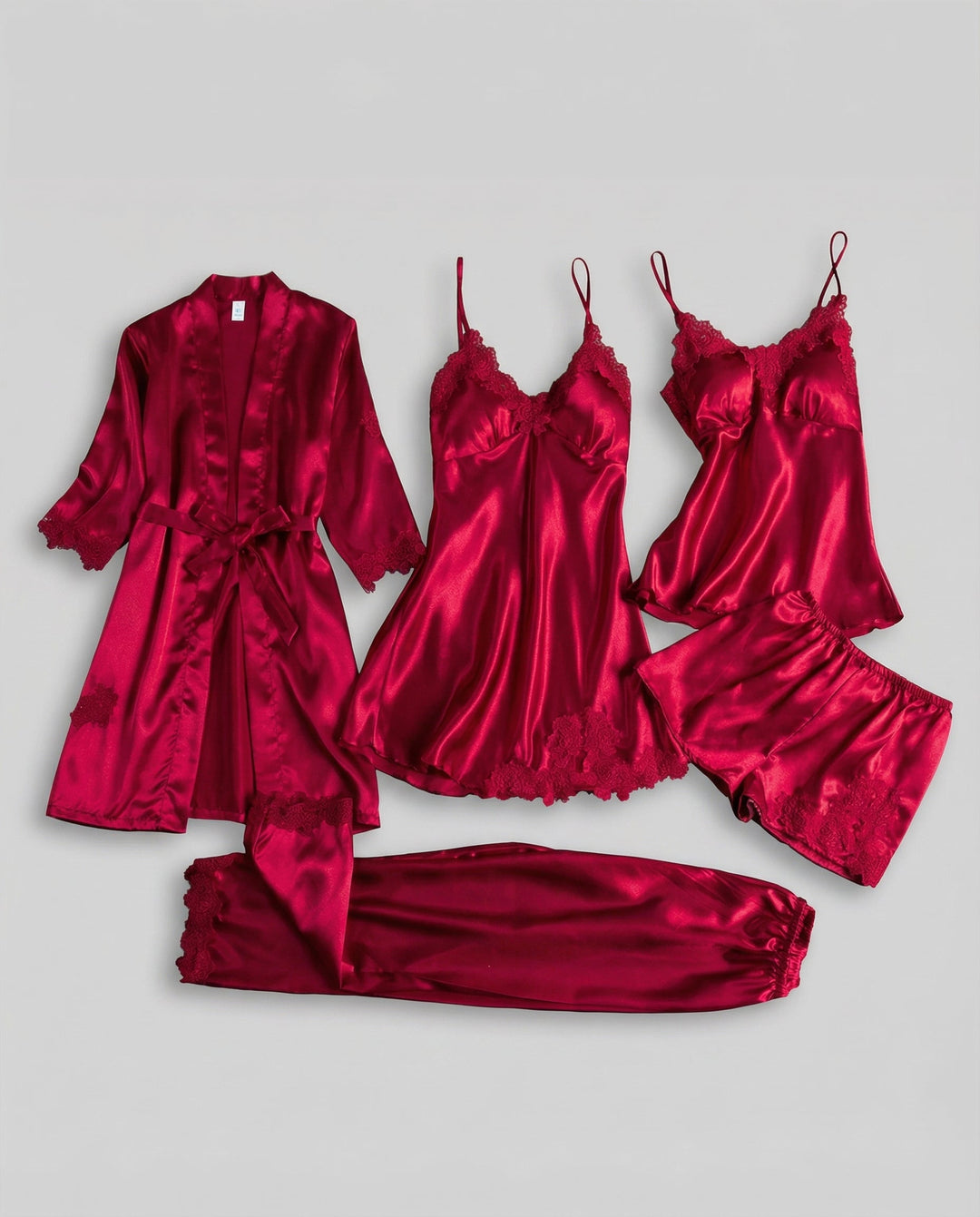 Luxuriöses Seiden Pyjama Set Damen | EB