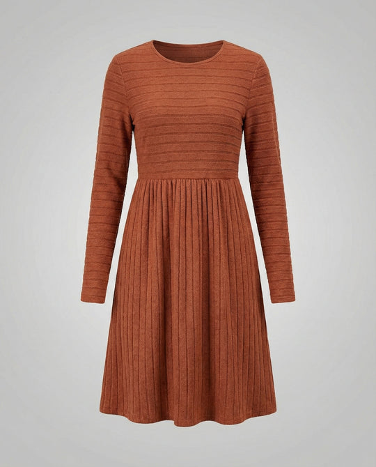 Strickkleid Lange Ärmel Damen | EB
