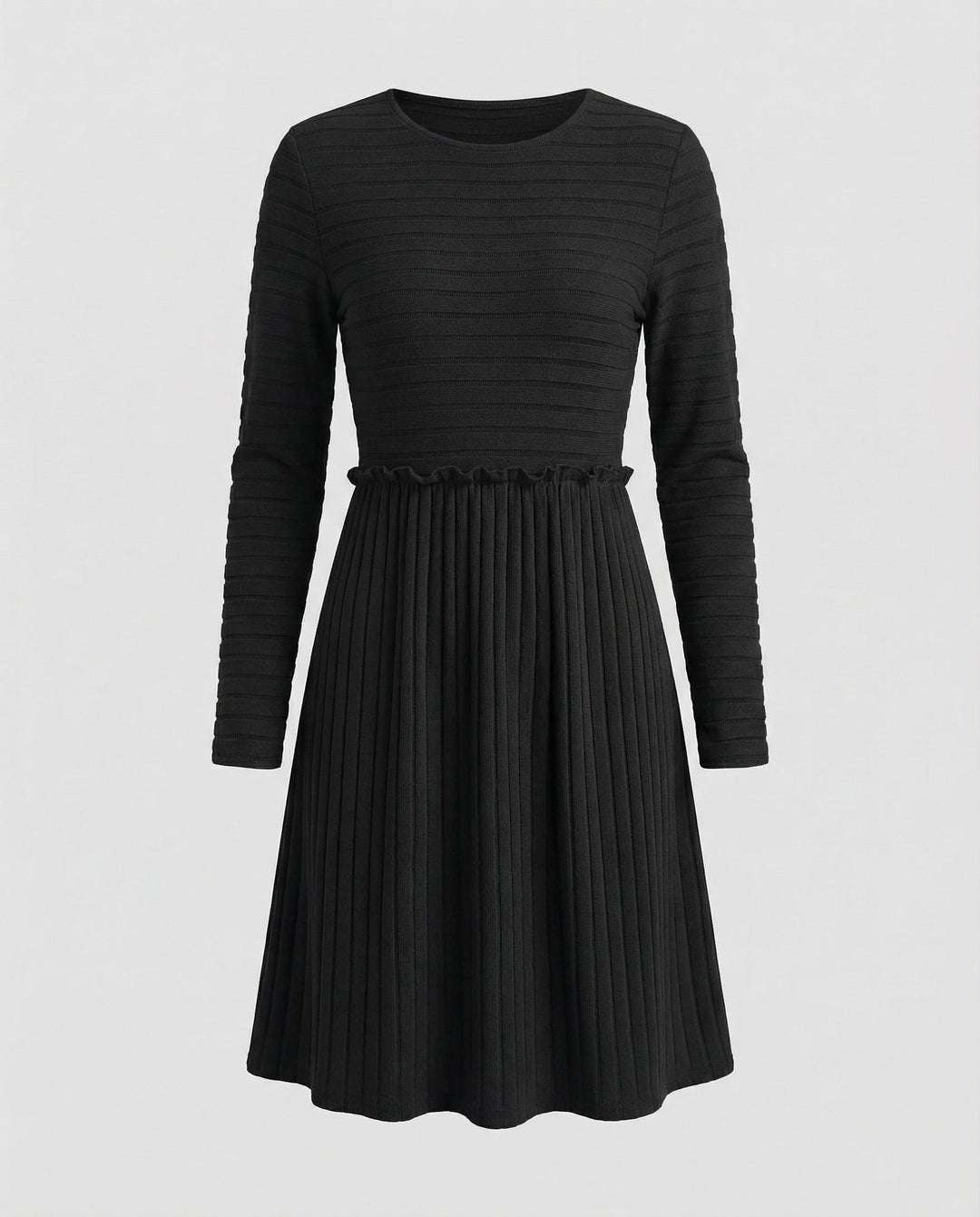 Strickkleid Lange Ärmel Damen | EB