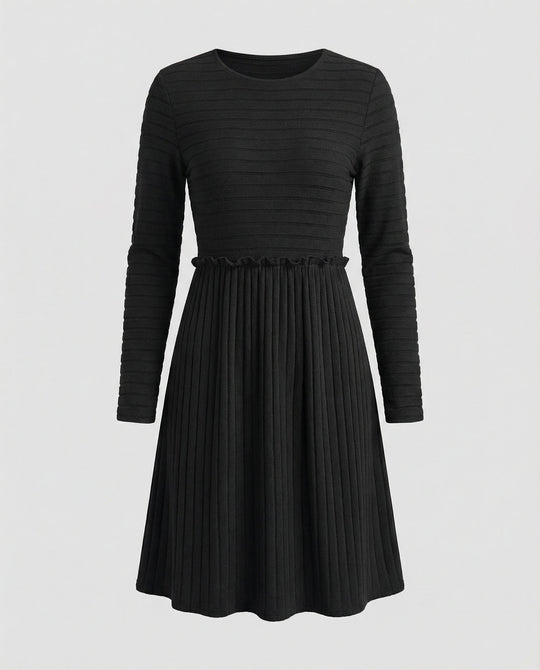 Strickkleid Lange Ärmel Damen | EB