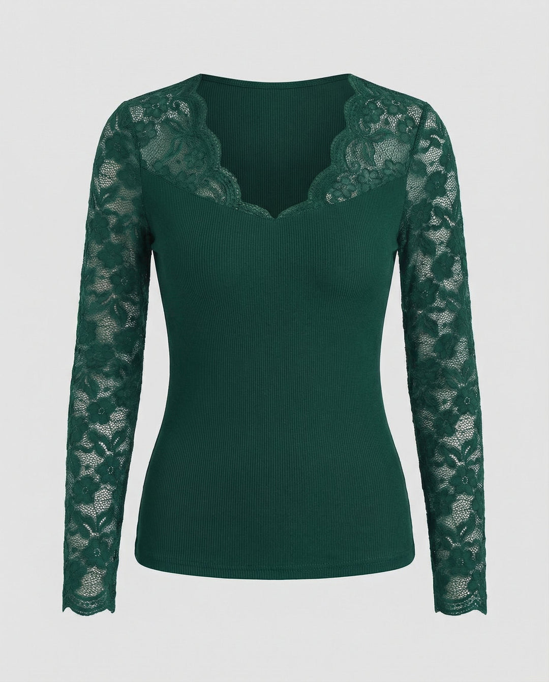 Eleganter Damen Spitzen-Bodysuit | EB