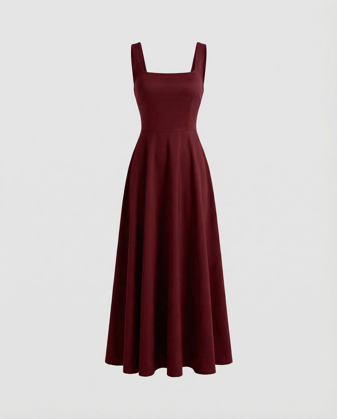 Weiches Quadratisches Maxikleid Damen | EB