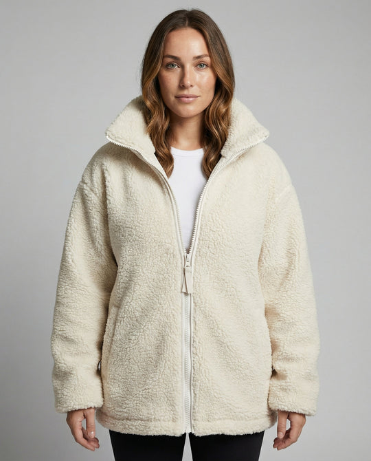Herren Oversized Fleecejacke Warm | EB