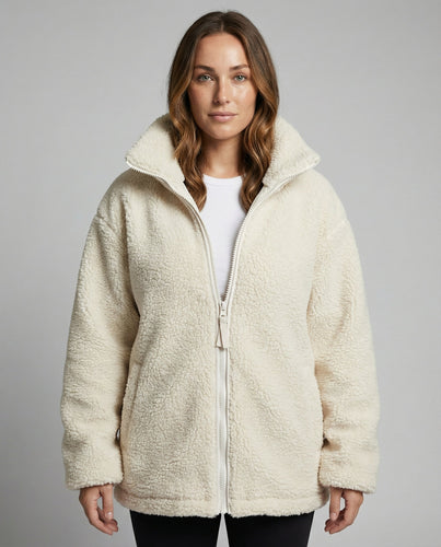 Herren Oversized Fleecejacke Warm | EB