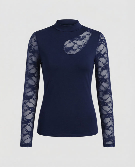 Leoparden Transparent Oberteil Damen | EB
