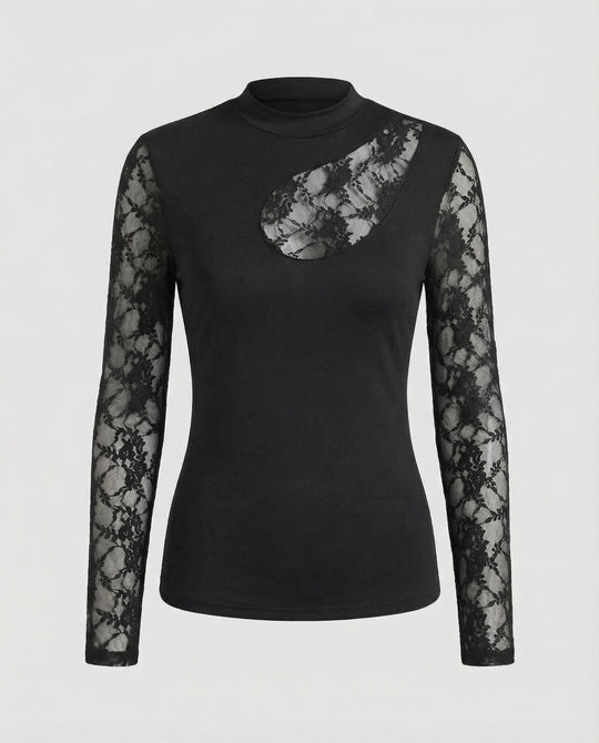 Leoparden Transparent Oberteil Damen | EB