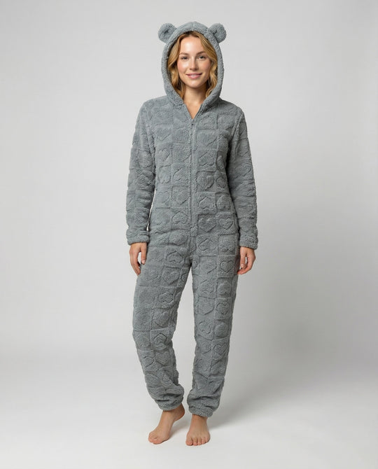 Gemütlicher Fleece Overall | EB