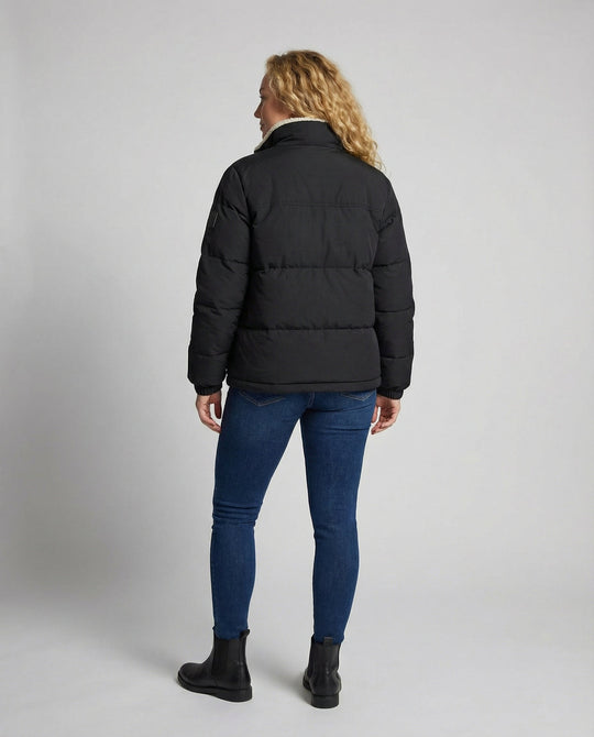 Gefütterte Damen Steppjacke Winter | EB