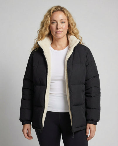 Gefütterte Damen Steppjacke Winter | EB