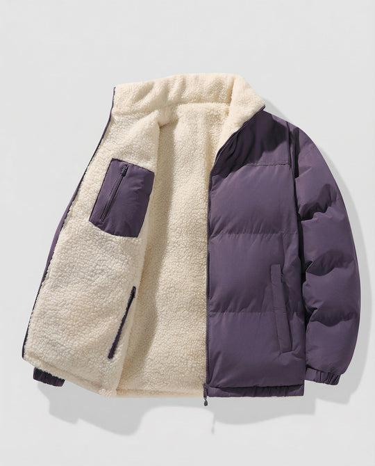 Gefütterte Damen Steppjacke Winter | EB