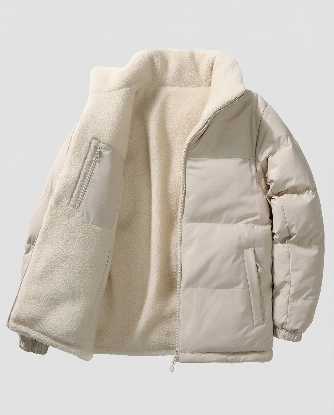 Gefütterte Damen Steppjacke Winter | EB