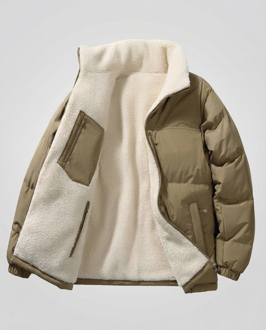 Gefütterte Damen Steppjacke Winter | EB