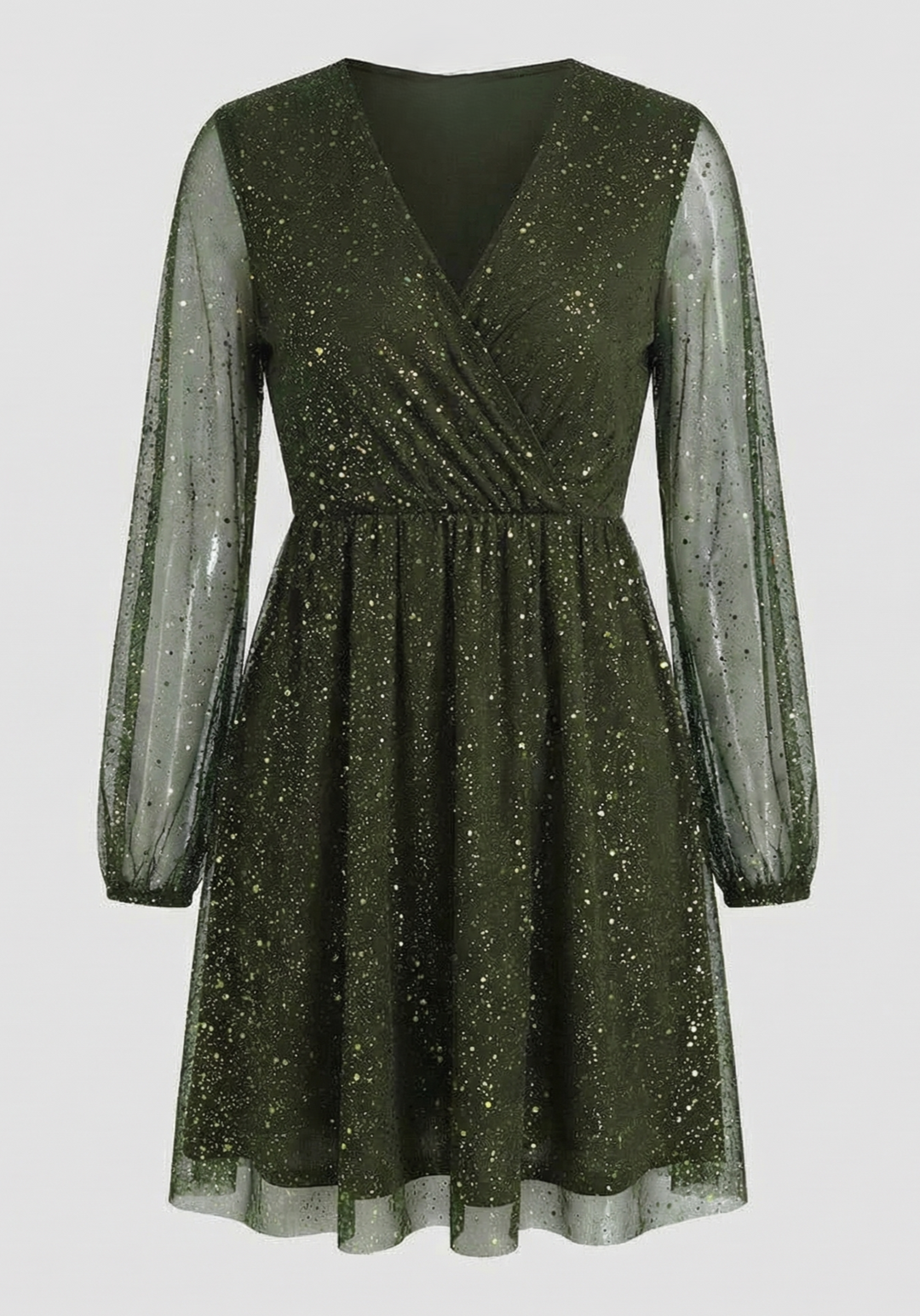 Schimmerndes Cocktailkleid Damen | EB