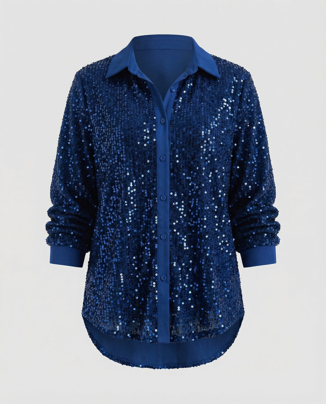 Glitzernde Damen Paillettenbluse | EB