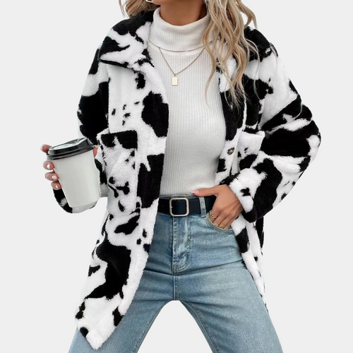 EB | Plüsch Winterjacke für Frauen
