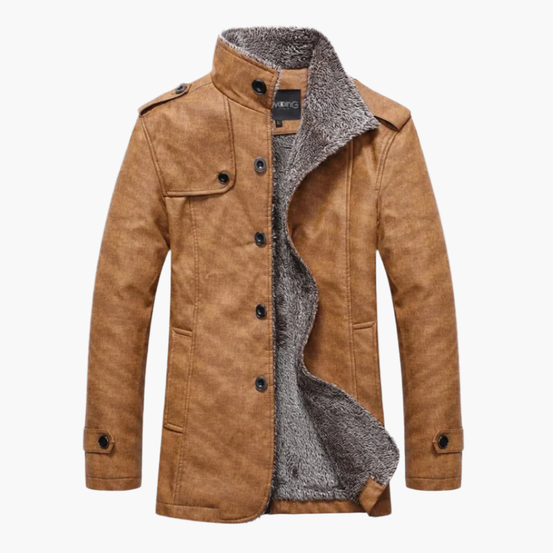 EB | Winterjacke mit Teddyfutter - Modischer Outdoor-Mantel für Alltag und Freizeit