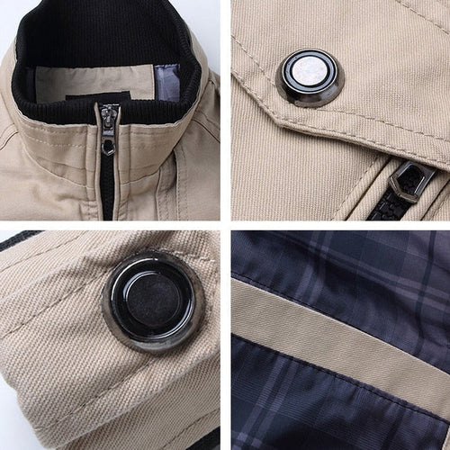 EB | Übergangsjacke für Herren mit Reißverschluss und Brusttasche