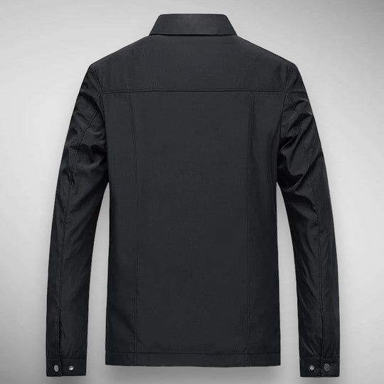EB | Herren Harrington-Jacke - Karierte Futter & Klassischer Kragen