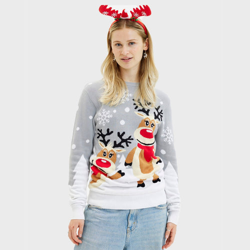 EB | Süßer Weihnachts-Pullover Damen