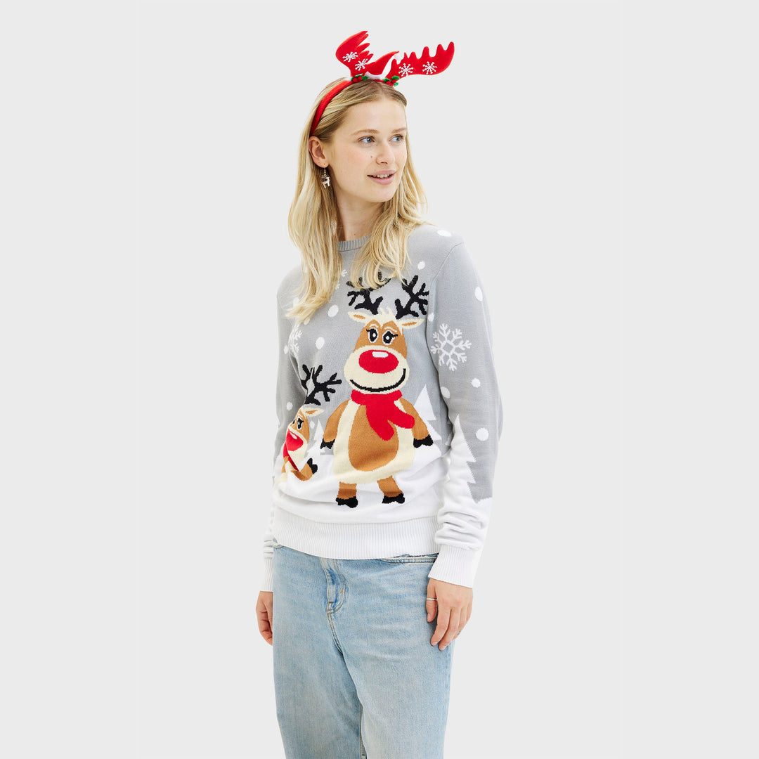 EB | Süßer Weihnachts-Pullover Damen