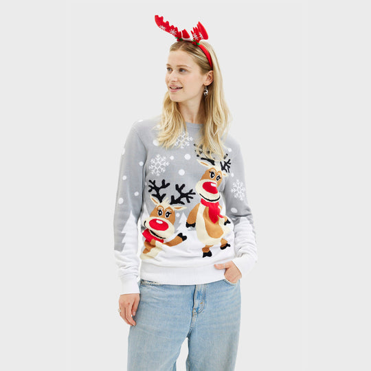 EB | Süßer Weihnachts-Pullover Damen