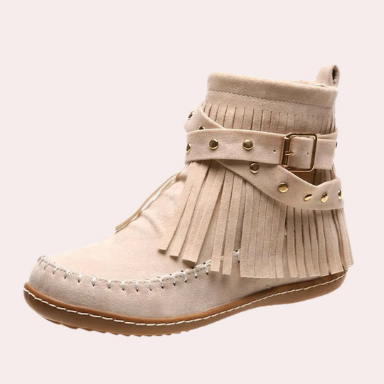 Zeitlose Quasten-Stiefeletten für Damen EB
