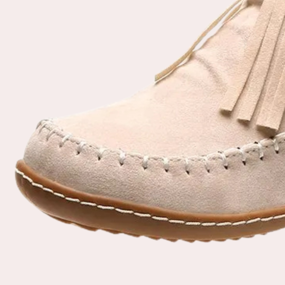 Zeitlose Quasten-Stiefeletten für Damen EB