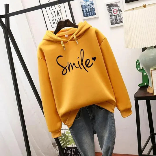 EB | Bequemer "Smile" Grafik Hoodie