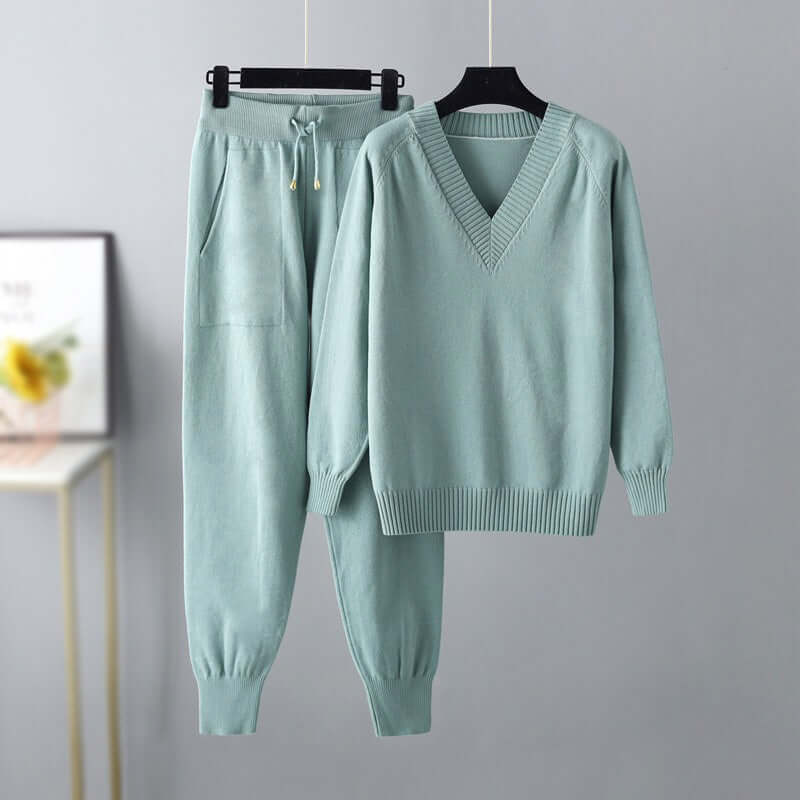EB | Set - Bequemer Pullover und Jogginghose Loungewear Set