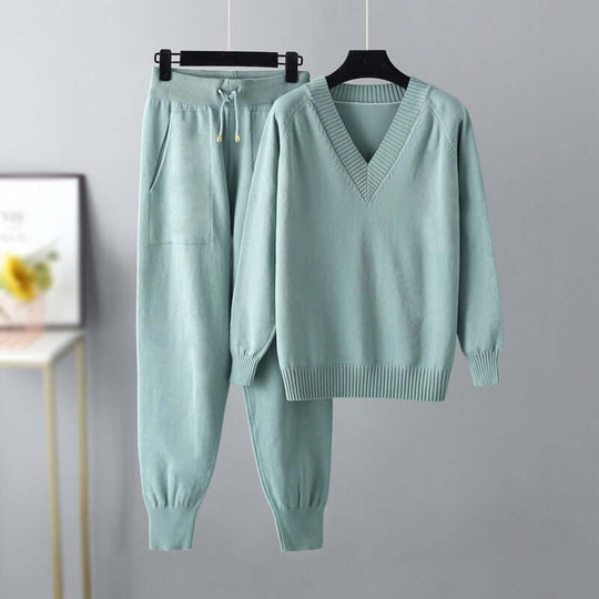 EB | Set - Bequemer Pullover und Jogginghose Loungewear Set