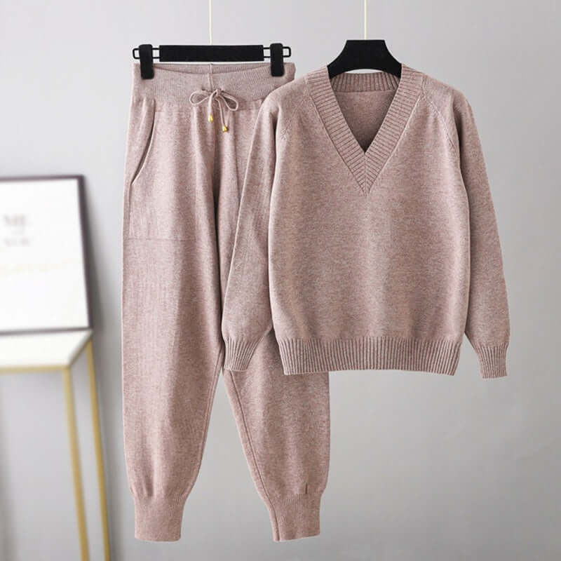 EB | Set - Bequemer Pullover und Jogginghose Loungewear Set