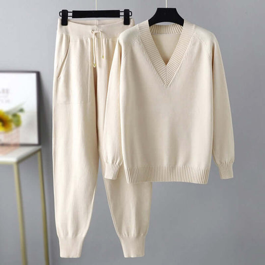 EB | Set - Bequemer Pullover und Jogginghose Loungewear Set