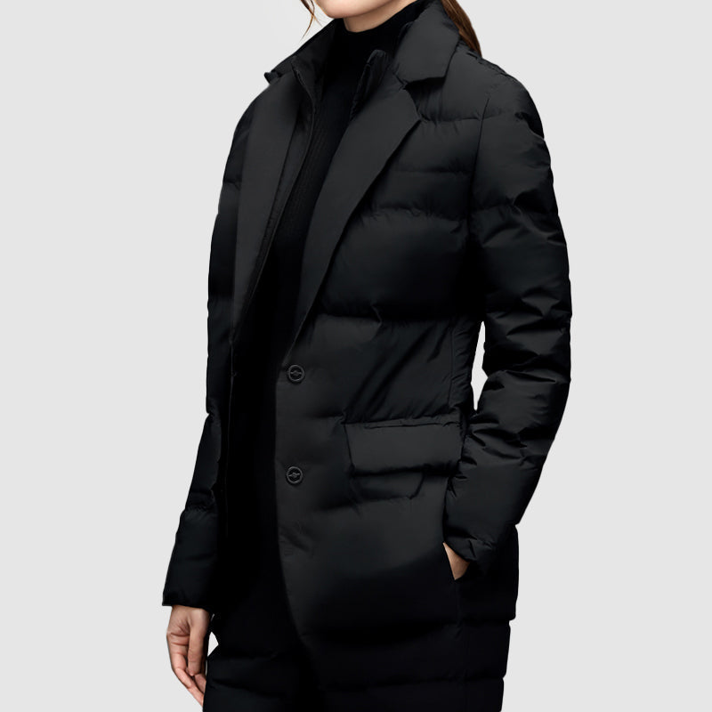 EB | Businessanzug Stil Winterjacke