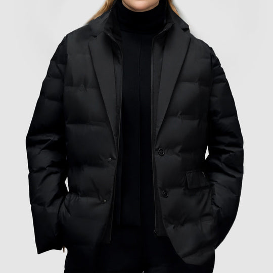 EB | Businessanzug Stil Winterjacke
