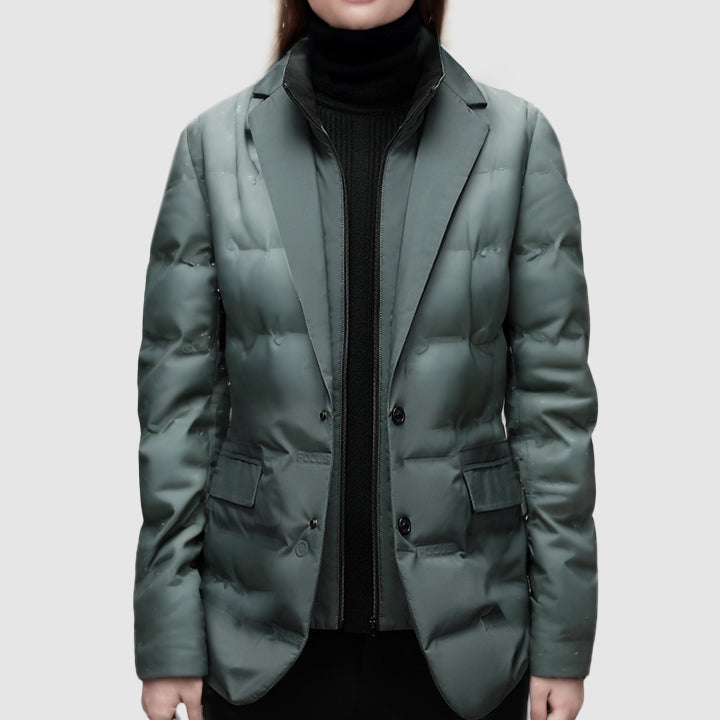 EB | Businessanzug Stil Winterjacke