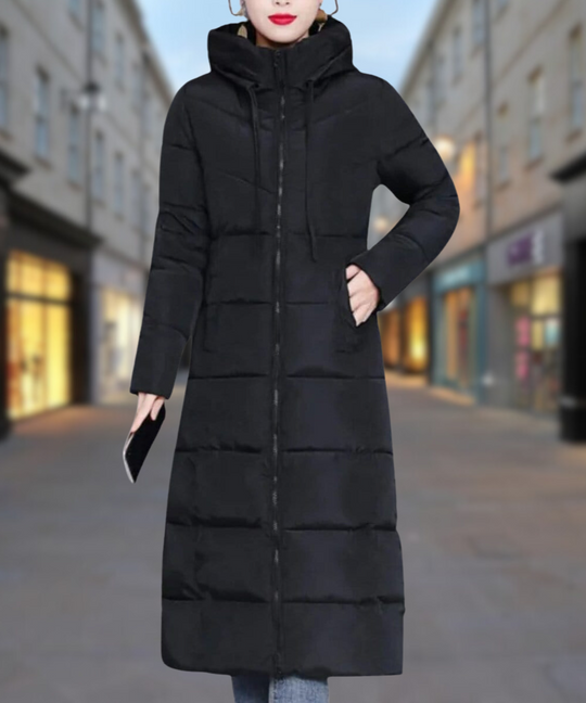 EB | Lange Winter Baumwolljacke Mittellang Dicke Daunenjacke