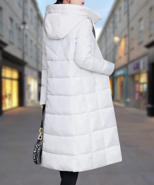EB | Lange Winter Baumwolljacke Mittellang Dicke Daunenjacke