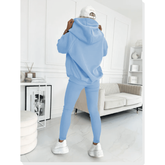 EB | 3-Teiliges Outfit-Set Lässiger Moderner Stil Ideal für den Winter