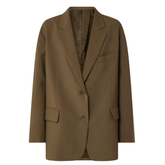 EB | Klassischer Blazer Wollmischung Stilvoll, Zeitlos
