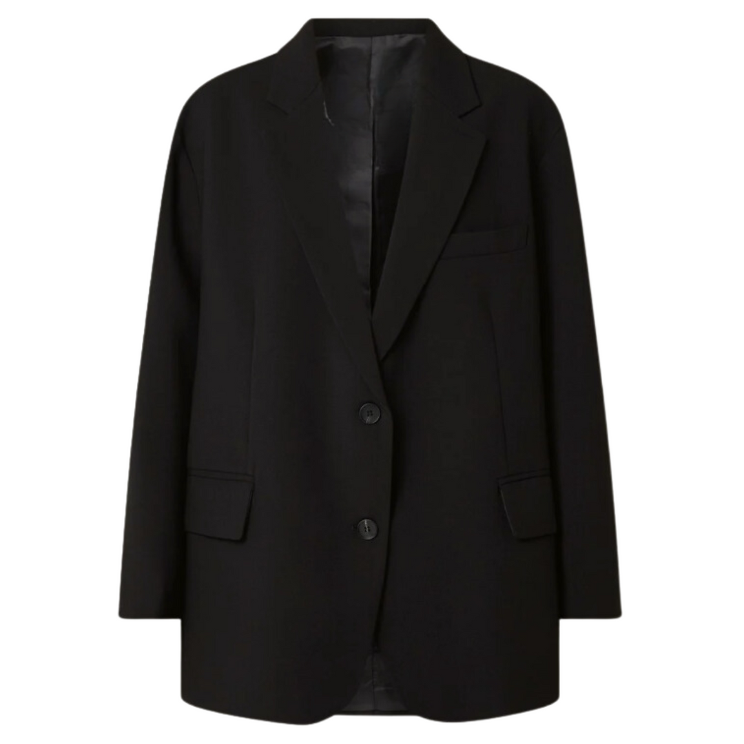 EB | Klassischer Blazer Wollmischung Stilvoll, Zeitlos