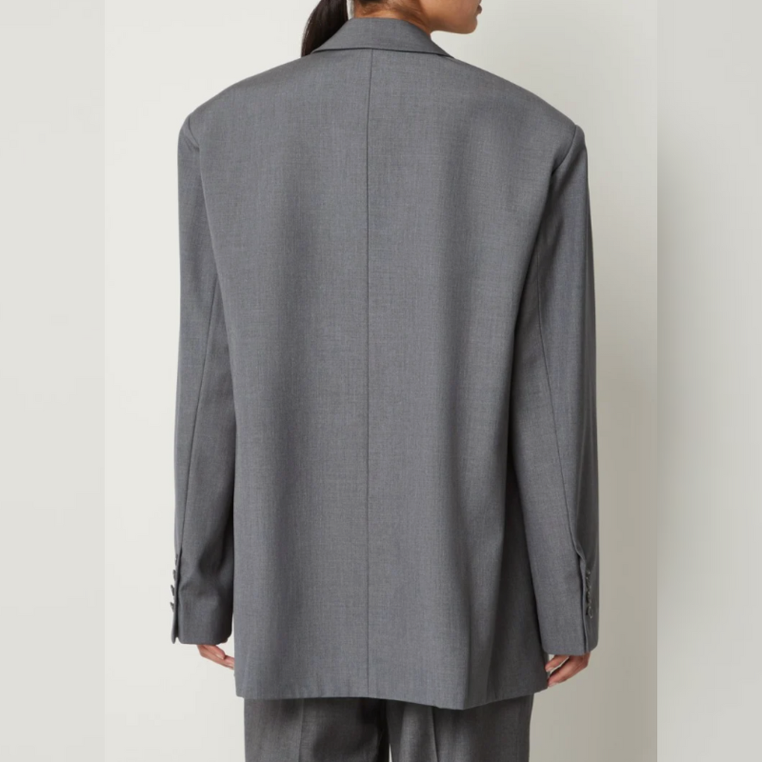 EB | Klassischer Blazer Wollmischung Stilvoll, Zeitlos