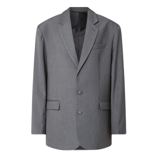 EB | Klassischer Blazer Wollmischung Stilvoll, Zeitlos