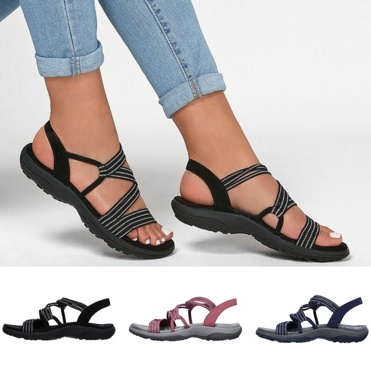 EB | Sandalen Slipper Fußgewölbeunterstützung Sportsandalen Damensandalen