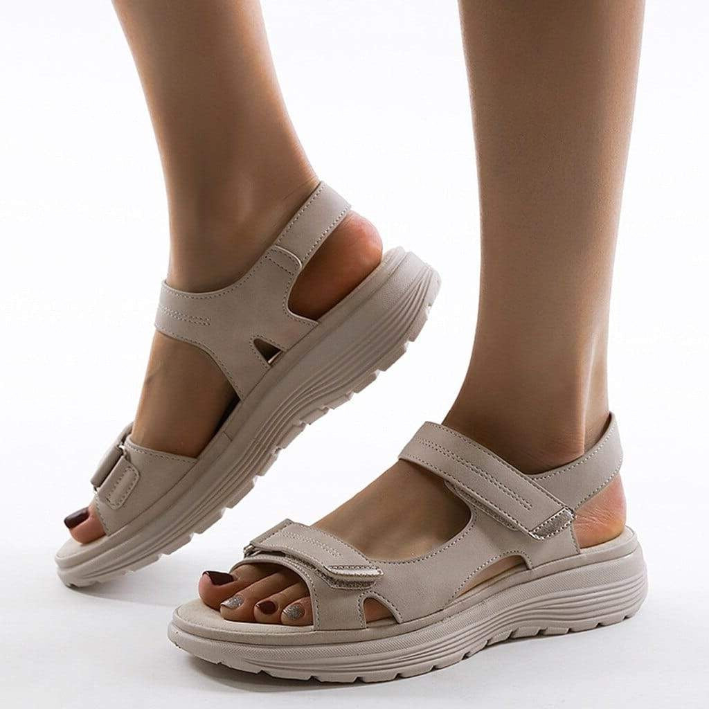 Orthopädische Sandalen - Leichte Klettsport-Sandalen für Frauen EB