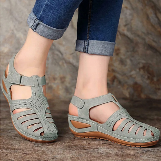 Orthopädische Sandalen - Ergonomisch - Schmerzlinderung - Sommerschuhe - Damensandalen EB
