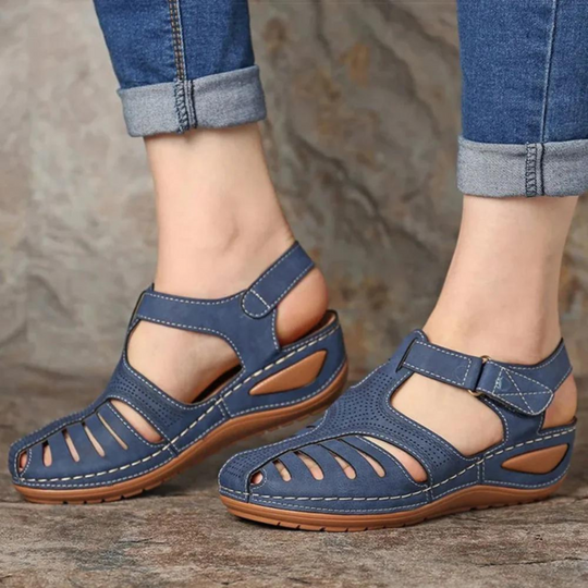 Orthopädische Sandalen - Ergonomisch - Schmerzlinderung - Sommerschuhe - Damensandalen EB